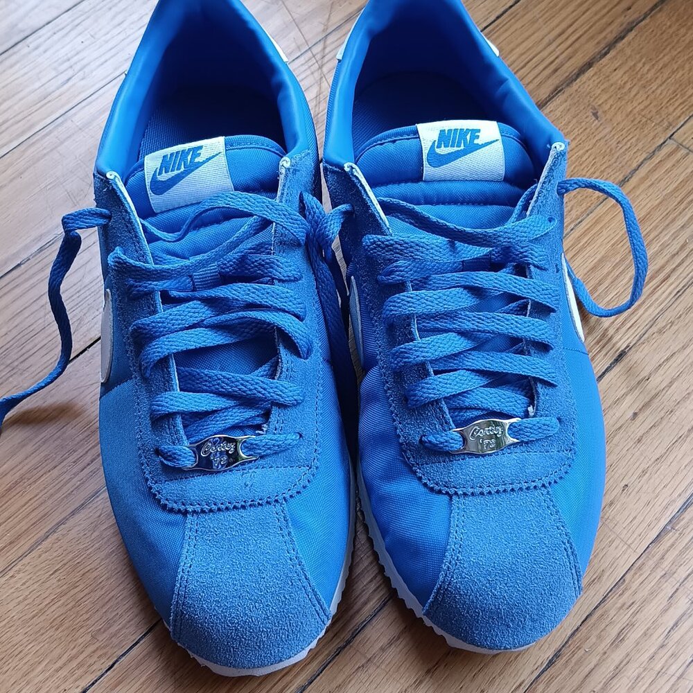 Nike Classic Cortez Nylon 'Photo Blue' Used Men's Size 8 (41) - Picture 3 of 5